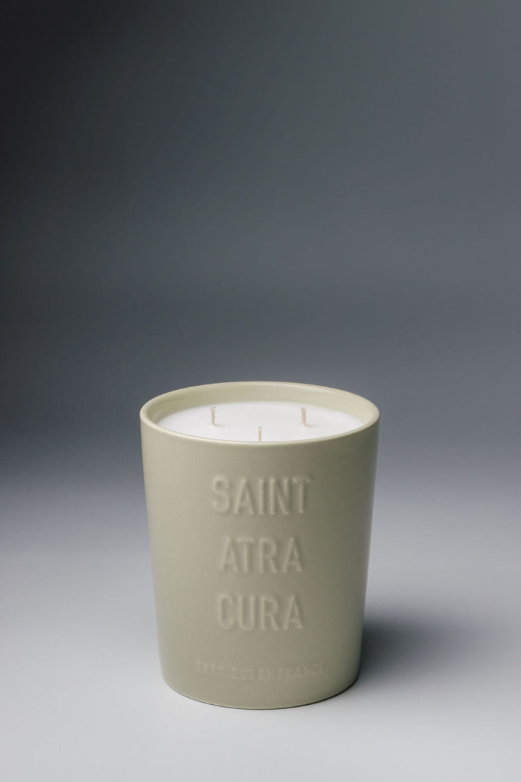 Grande Bougie - Cyprès Bergamote