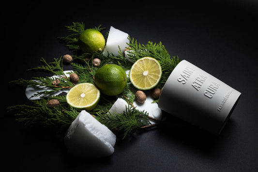 Grande Bougie - Bergamote Cyprès