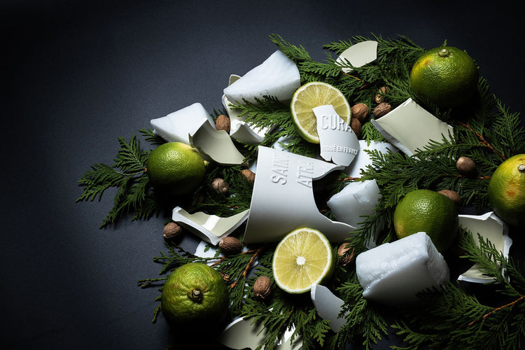 Grande Bougie - Cyprès Bergamote